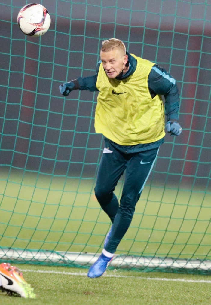 Третьи «Газпром»-тренировочные сборы в Бельгии: 10 февраля, вечерняя тренировка