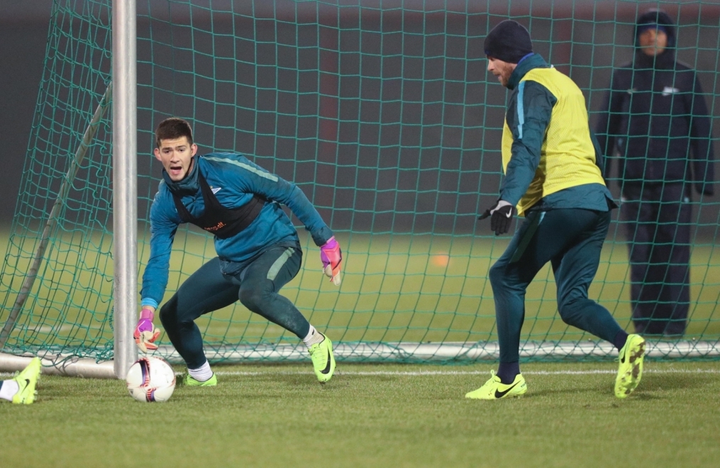 Третьи «Газпром»-тренировочные сборы в Бельгии: 10 февраля, вечерняя тренировка