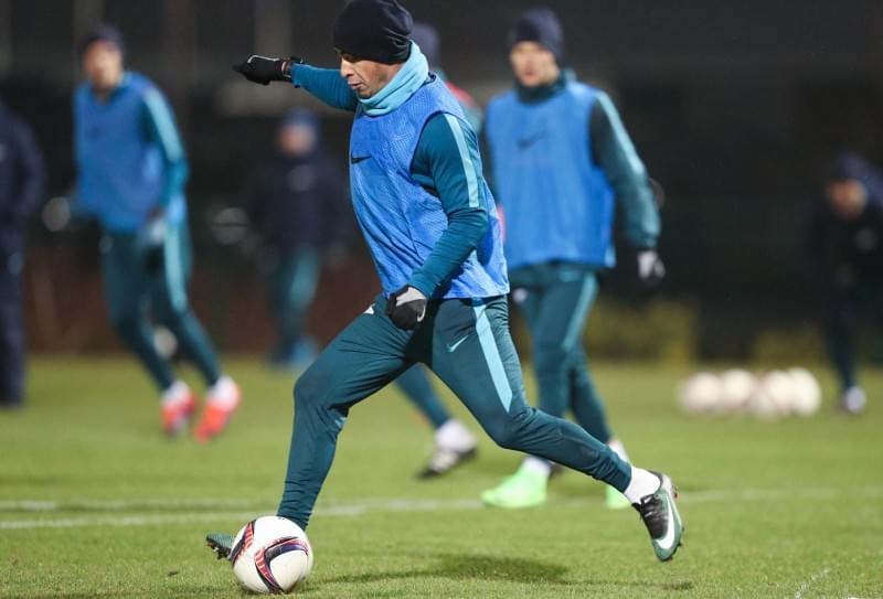 Третьи «Газпром»-тренировочные сборы в Бельгии: 10 февраля, вечерняя тренировка