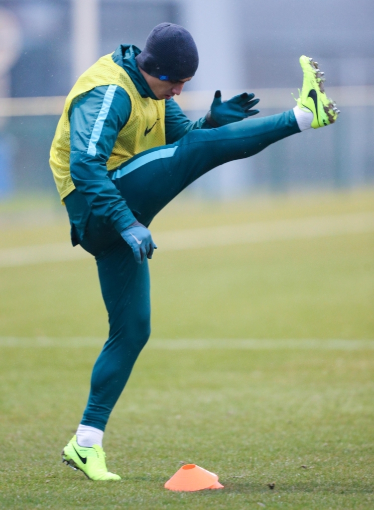 Третьи «Газпром»-тренировочные сборы в Бельгии: 10 февраля, вечерняя тренировка