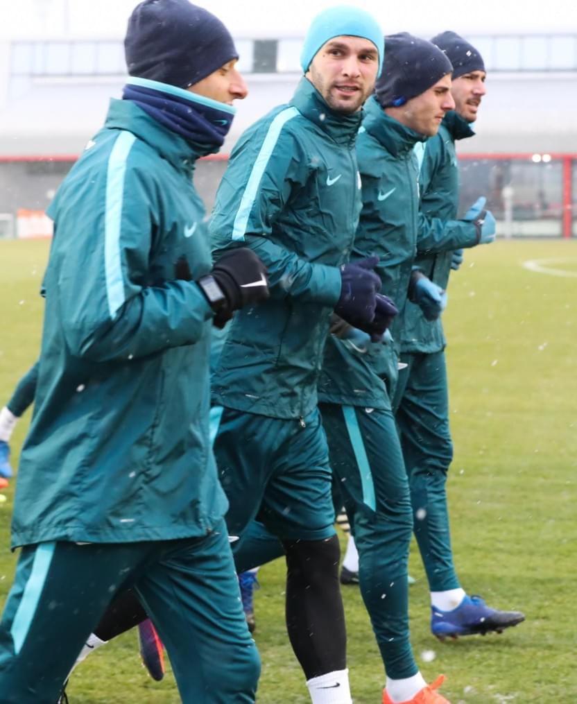 Третьи «Газпром»-тренировочные сборы в Бельгии: 10 февраля, вечерняя тренировка