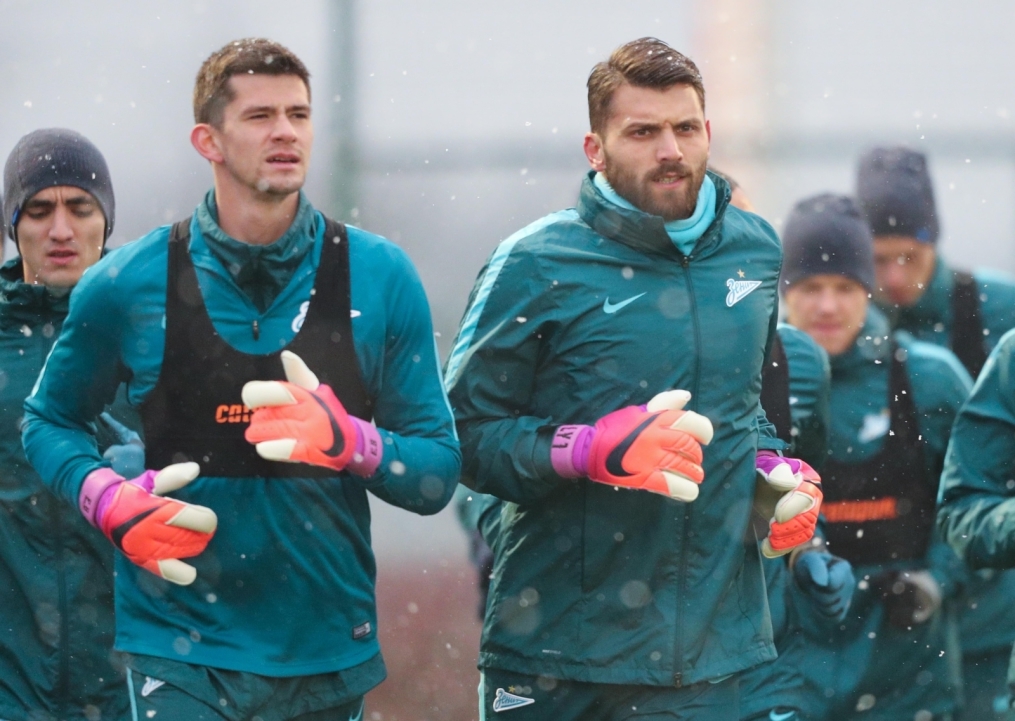 Третьи «Газпром»-тренировочные сборы в Бельгии: 10 февраля, вечерняя тренировка