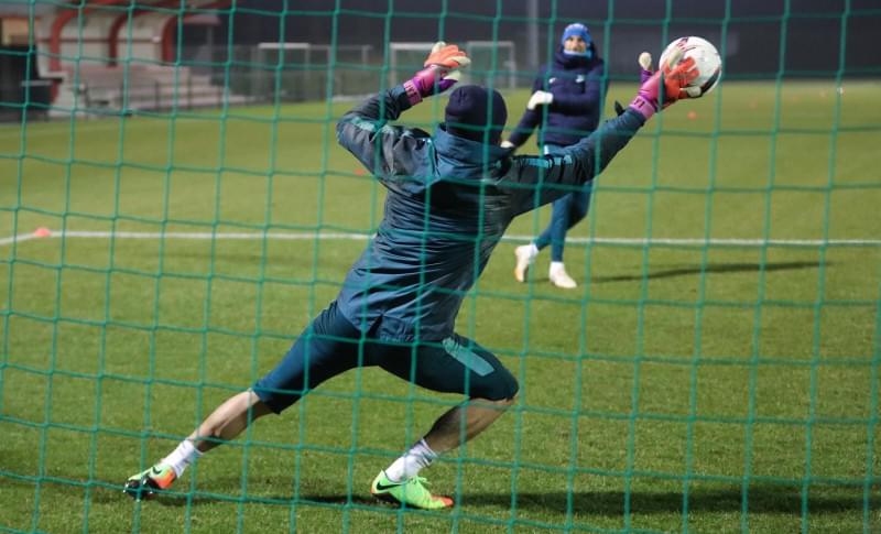 Третьи «Газпром»-тренировочные сборы в Бельгии: 10 февраля, вечерняя тренировка