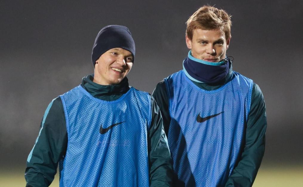 Третьи «Газпром»-тренировочные сборы в Бельгии: 10 февраля, вечерняя тренировка