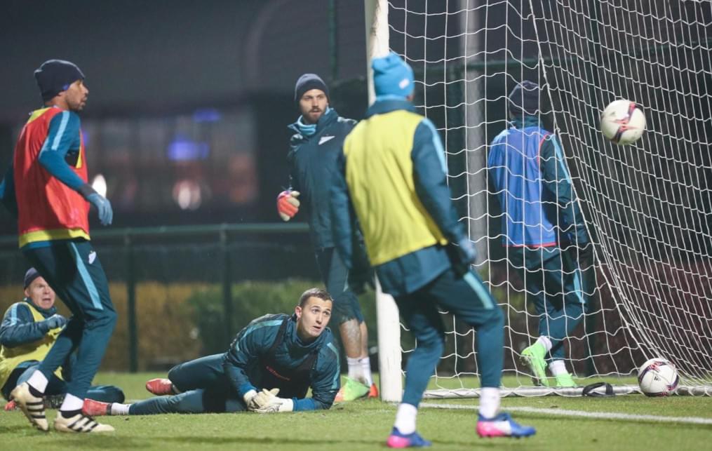 Третьи «Газпром»-тренировочные сборы в Бельгии: 10 февраля, вечерняя тренировка