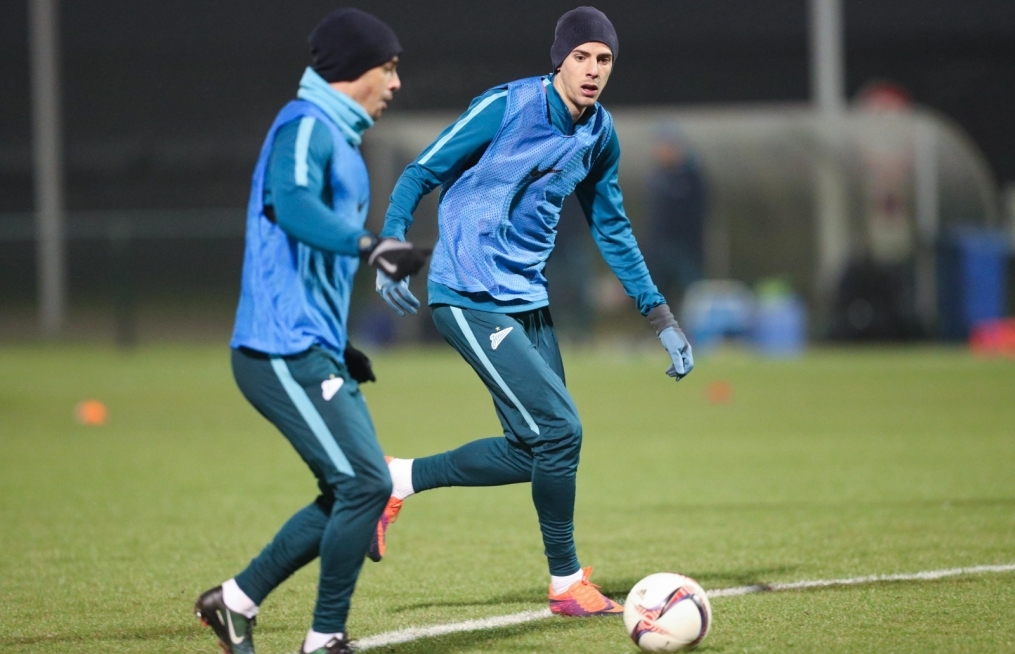 Третьи «Газпром»-тренировочные сборы в Бельгии: 10 февраля, вечерняя тренировка