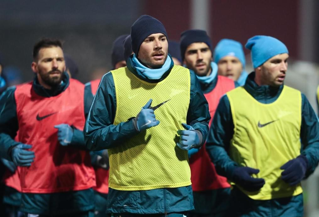 Третьи «Газпром»-тренировочные сборы в Бельгии: 10 февраля, вечерняя тренировка