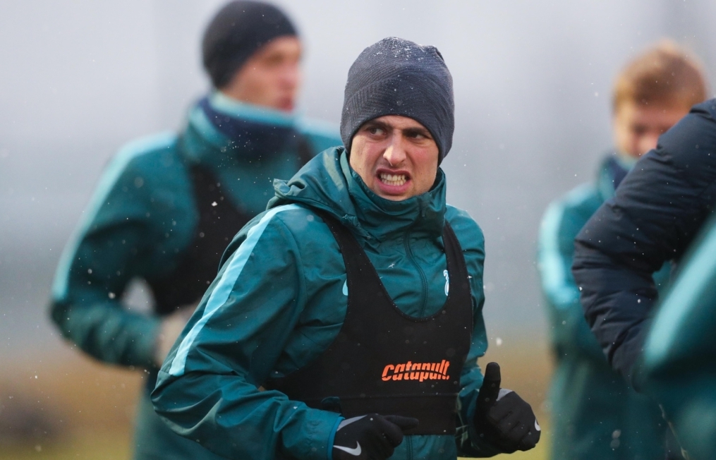 Третьи «Газпром»-тренировочные сборы в Бельгии: 10 февраля, вечерняя тренировка