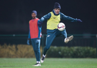 Третьи «Газпром»-тренировочные сборы в Бельгии: 10 февраля, вечерняя тренировка