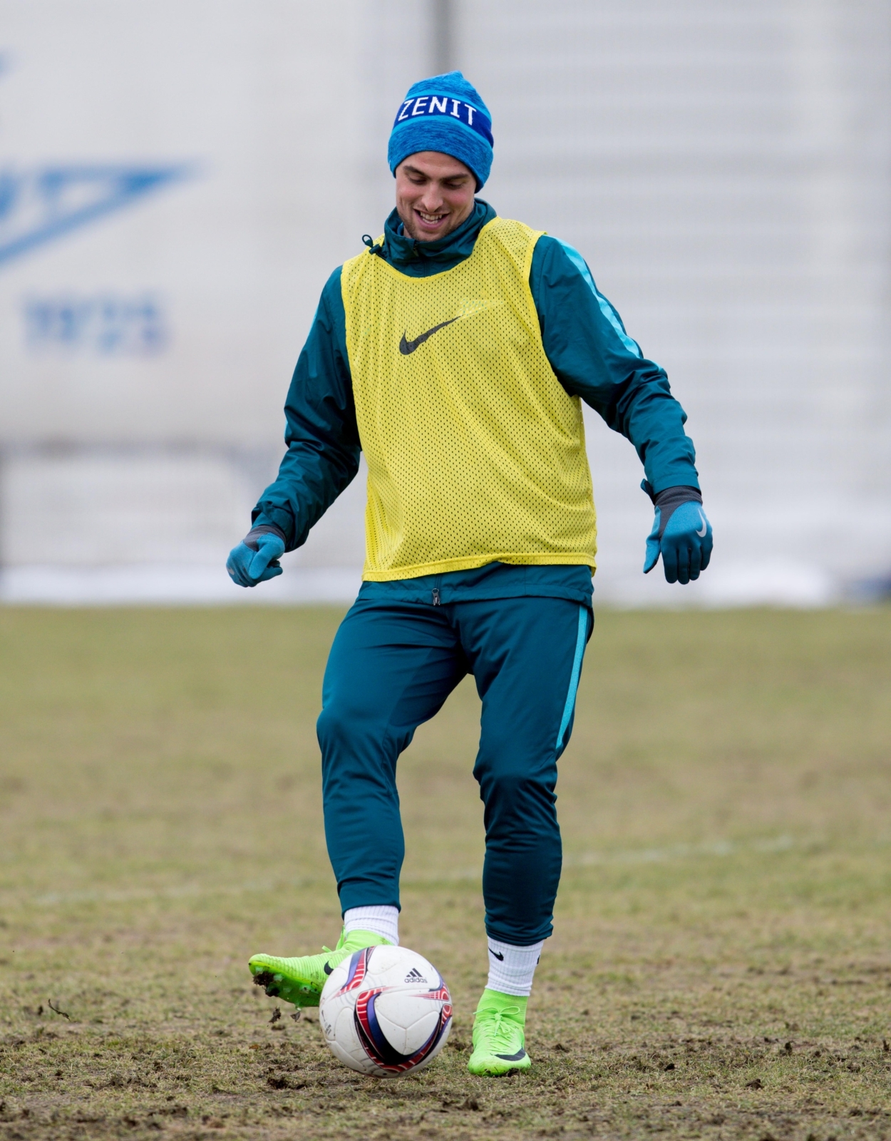 Утренняя тренировка «Зенита» в «Газпром» — тренировочном центре