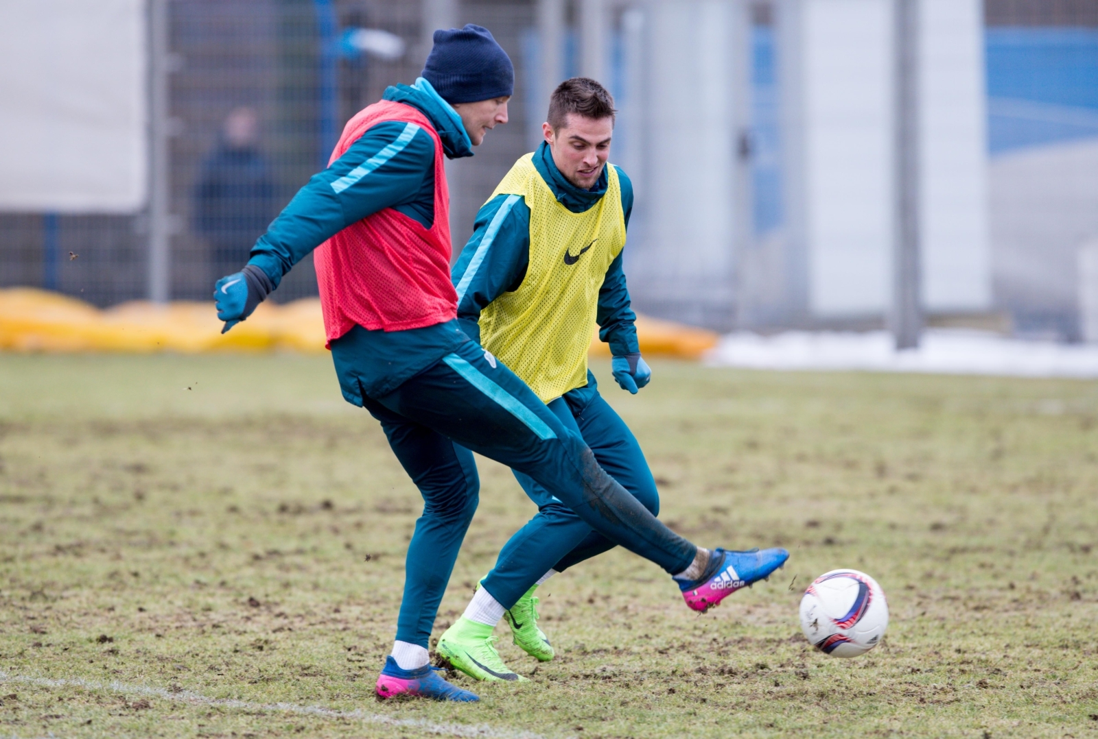Утренняя тренировка «Зенита» в «Газпром» — тренировочном центре