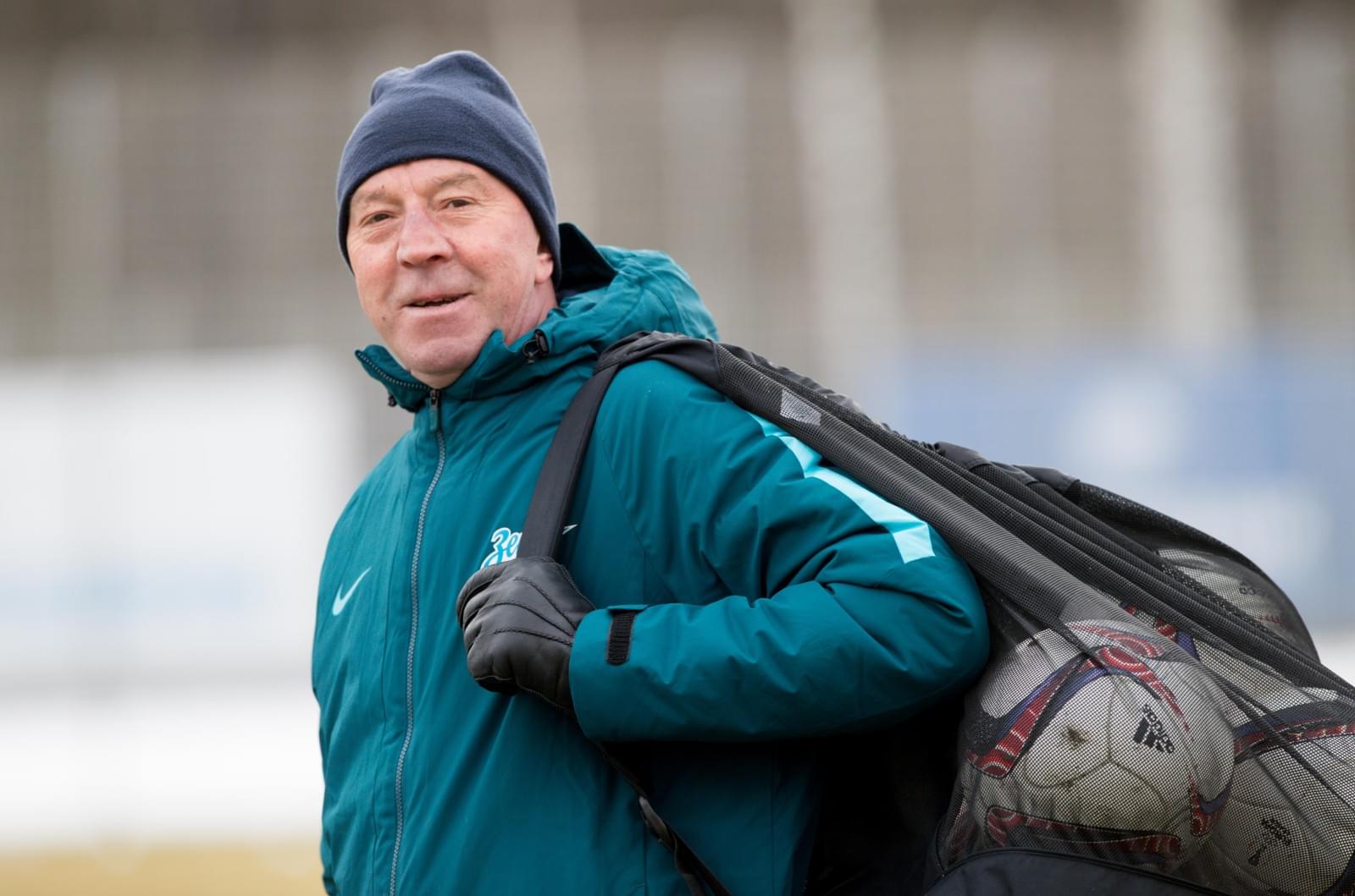 Утренняя тренировка «Зенита» в «Газпром» — тренировочном центре