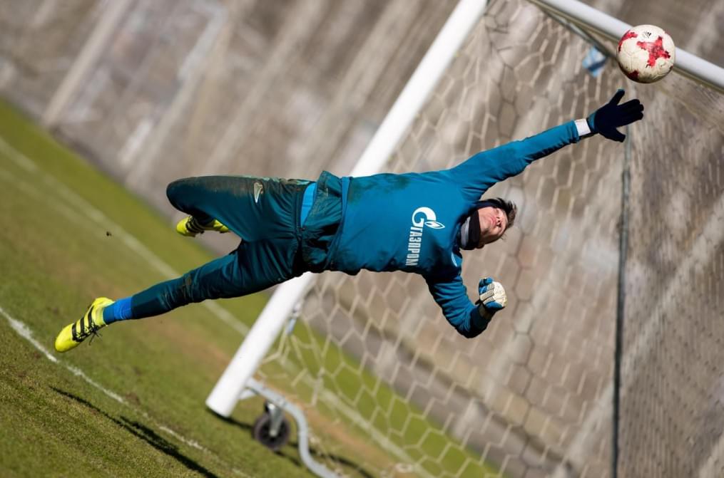 Утренняя тренировка «Зенита» перед матчем с «Рубином»