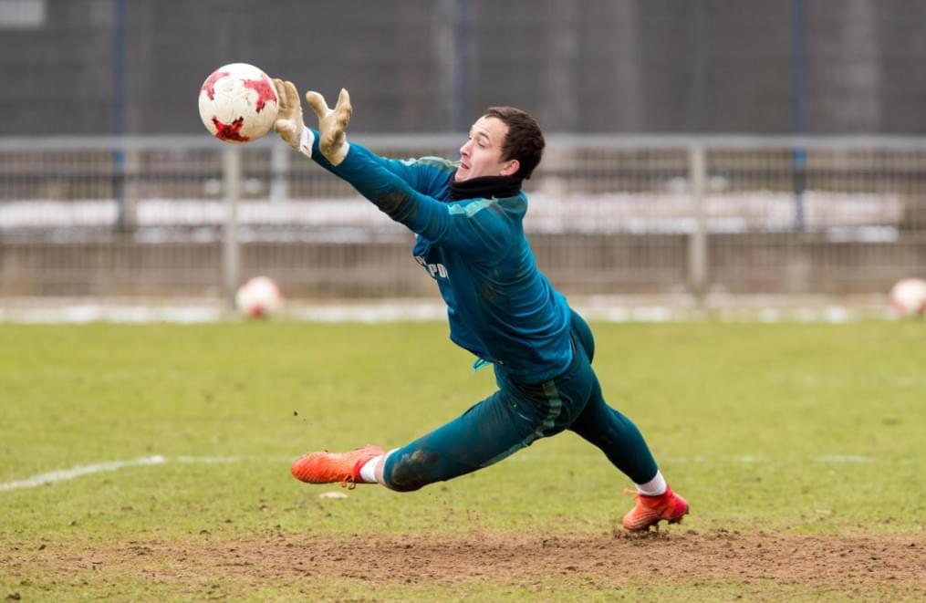 Утренняя тренировка «Зенита» перед матчем с «Рубином»