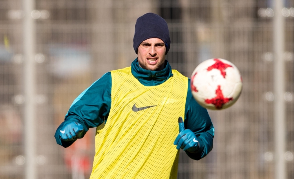Утренняя тренировка «Зенита» перед матчем с «Рубином»