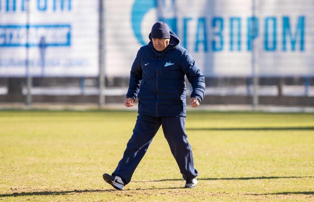 Утренняя тренировка «Зенита» перед матчем с «Рубином»