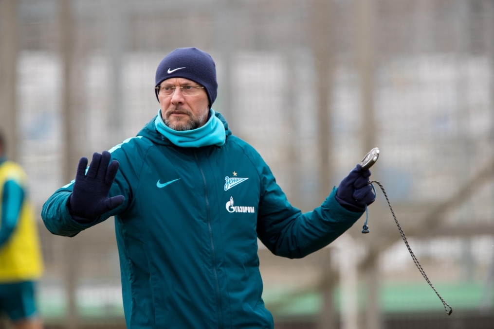 Утренняя тренировка «Зенита» перед матчем с «Рубином»