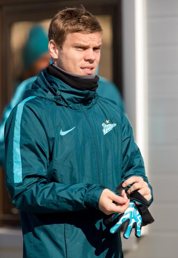 Открытая тренировка «Зенита» перед матчем с «Рубином»