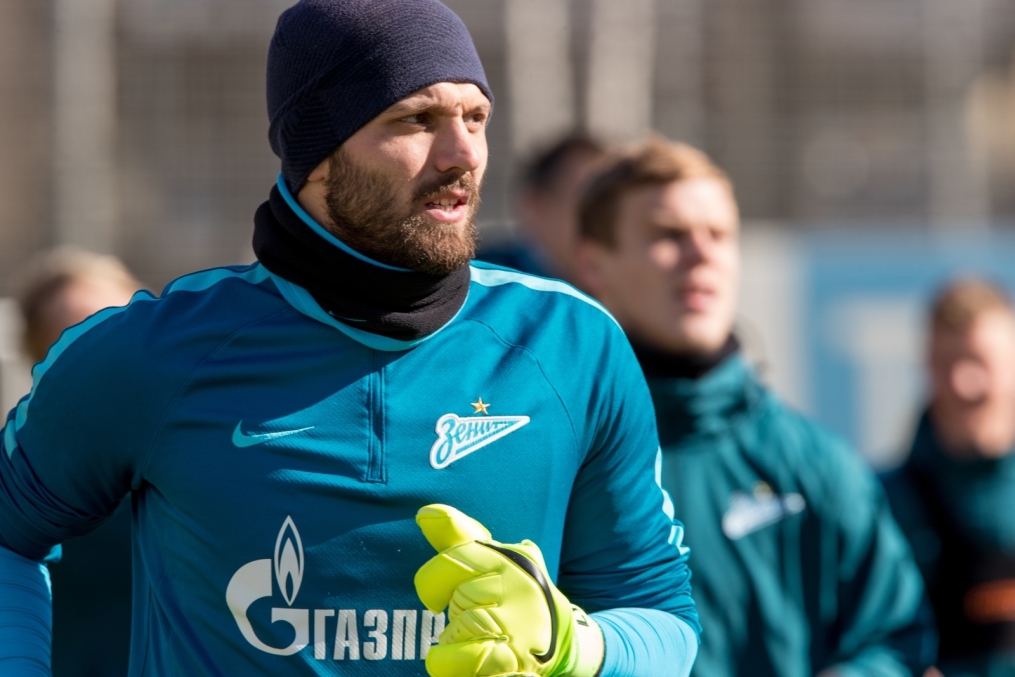 Открытая тренировка «Зенита» перед матчем с «Рубином»