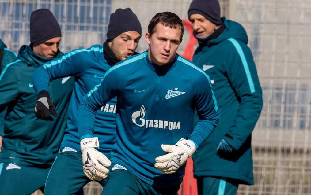 Открытая тренировка «Зенита» перед матчем с «Рубином»