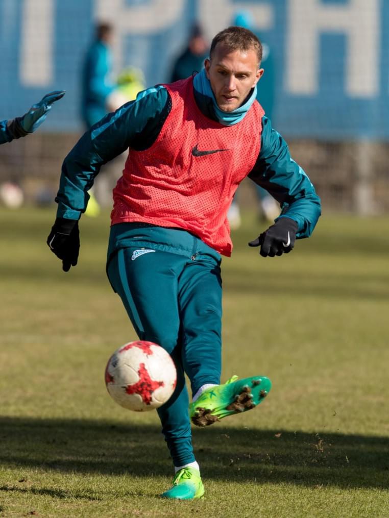 Открытая тренировка «Зенита» перед матчем с «Рубином»