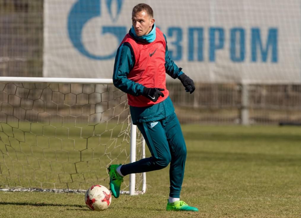 Открытая тренировка «Зенита» перед матчем с «Рубином»