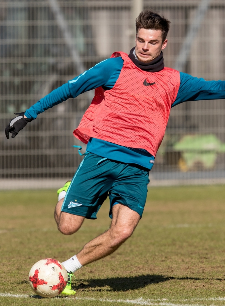 Открытая тренировка «Зенита» перед матчем с «Рубином»