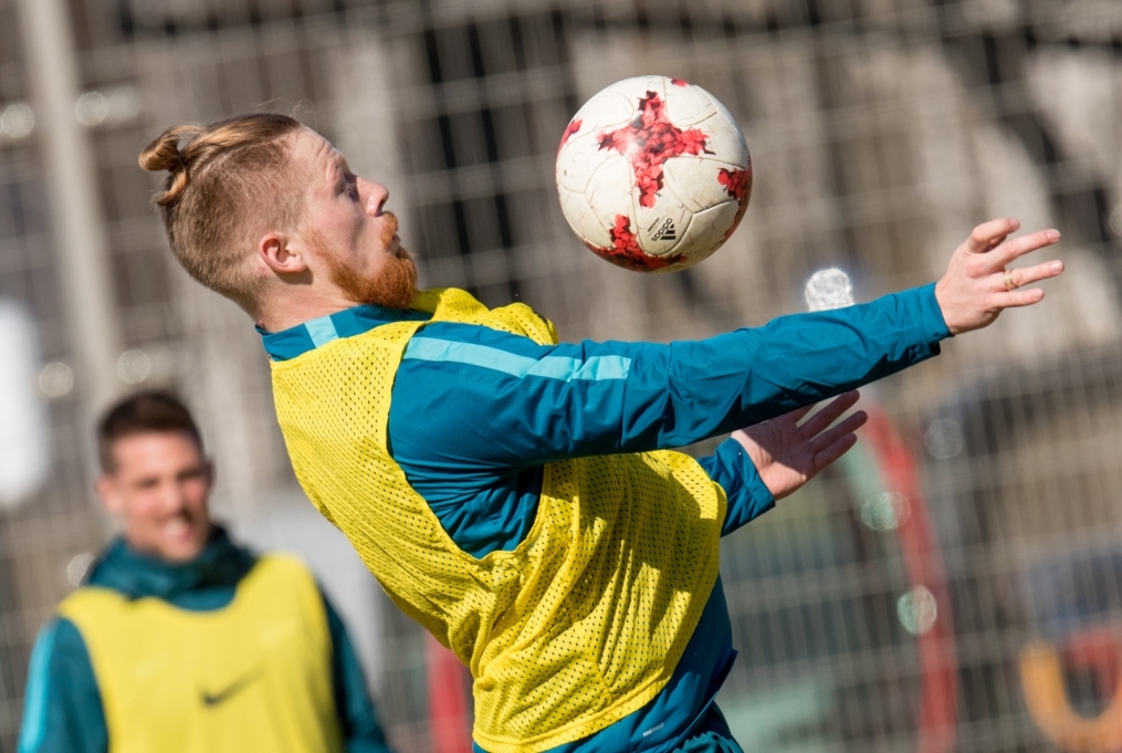 Открытая тренировка «Зенита» перед матчем с «Рубином»