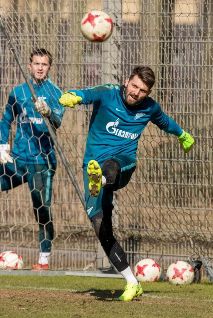 Открытая тренировка «Зенита» перед матчем с «Рубином»