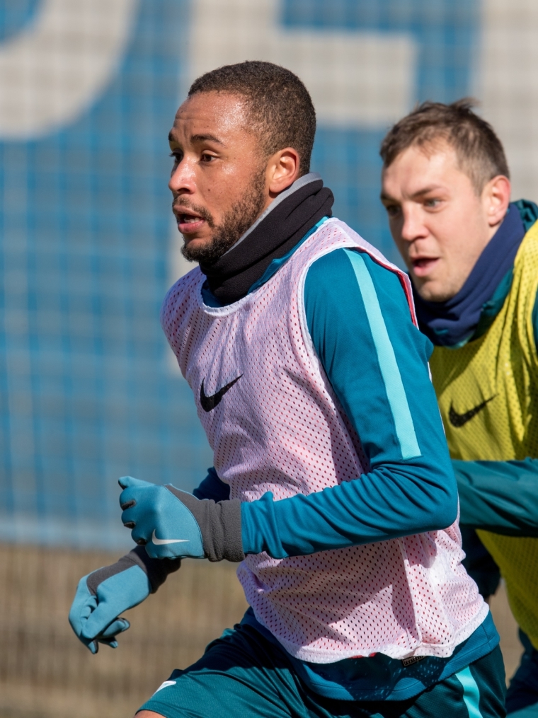 Открытая тренировка «Зенита» перед матчем с «Рубином»