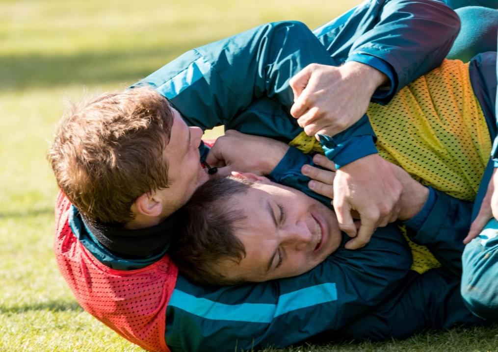 Открытая тренировка «Зенита» перед матчем с «Рубином»