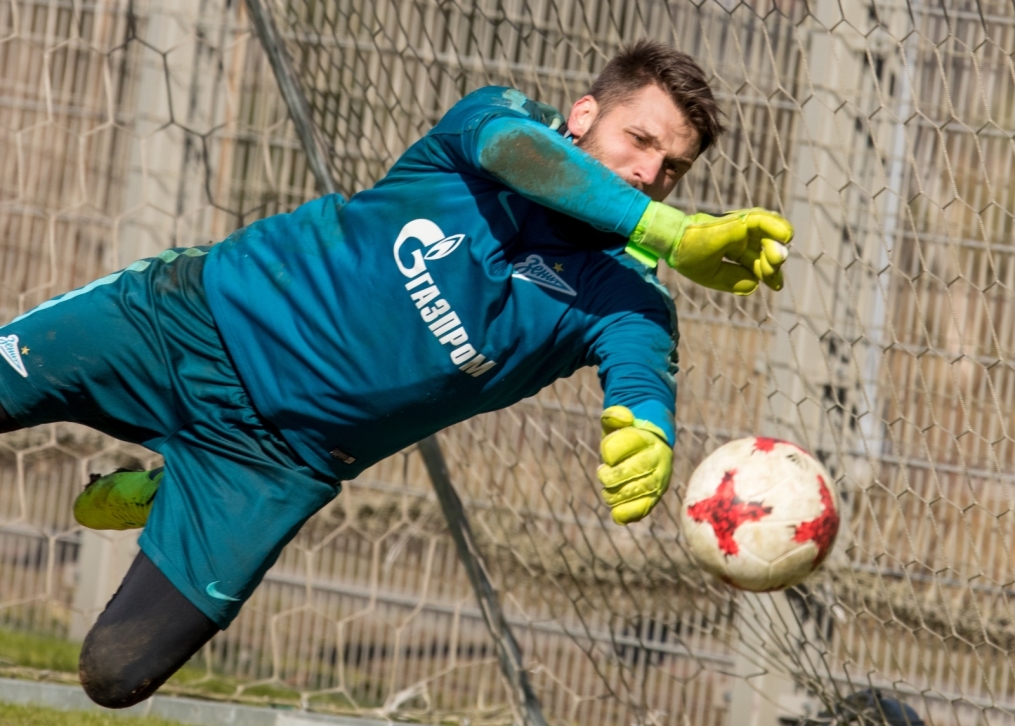 Открытая тренировка «Зенита» перед матчем с «Рубином»