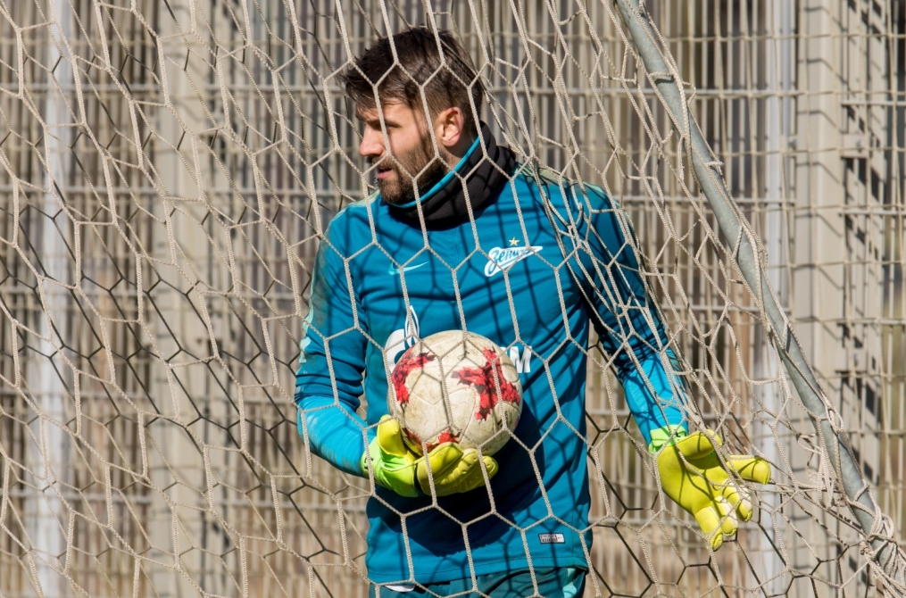 Открытая тренировка «Зенита» перед матчем с «Рубином»