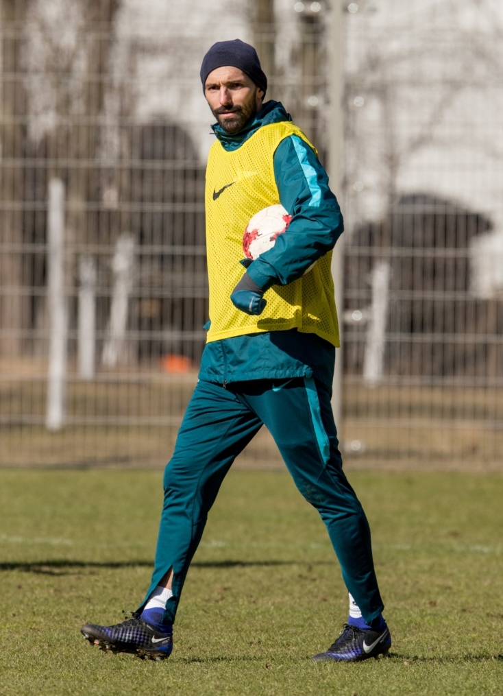 Открытая тренировка «Зенита» перед матчем с «Рубином»