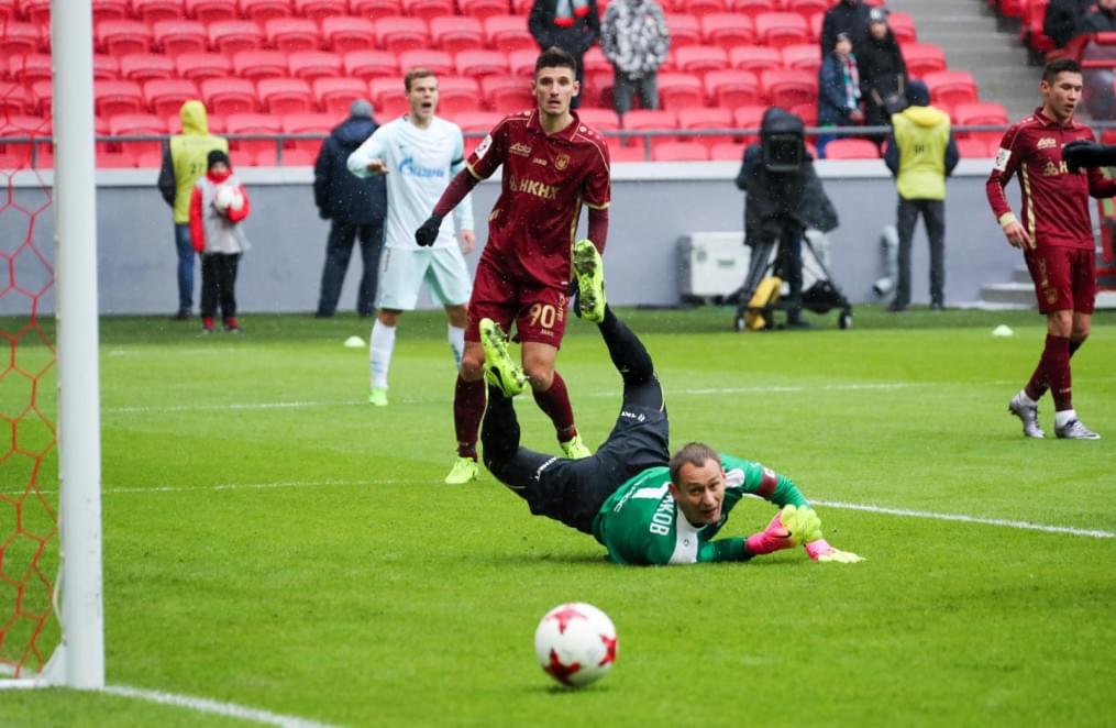 РОСГОССТРАХ-Чемпионат России 2016/17, 21-й тур, «Рубин» — «Зенит»