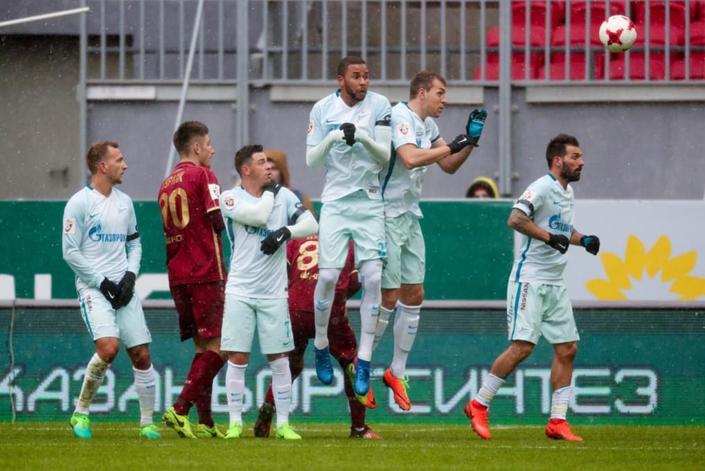 РОСГОССТРАХ-Чемпионат России 2016/17, 21-й тур, «Рубин» — «Зенит»