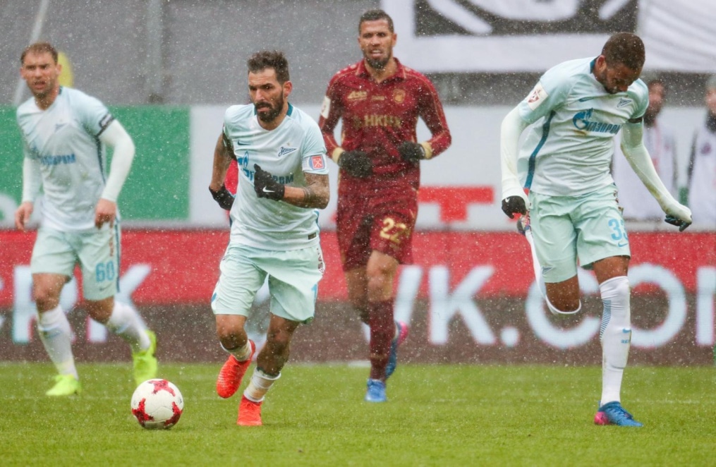 РОСГОССТРАХ-Чемпионат России 2016/17, 21-й тур, «Рубин» — «Зенит»