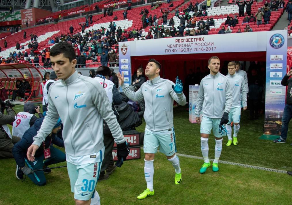 РОСГОССТРАХ-Чемпионат России 2016/17, 21-й тур, «Рубин» — «Зенит»