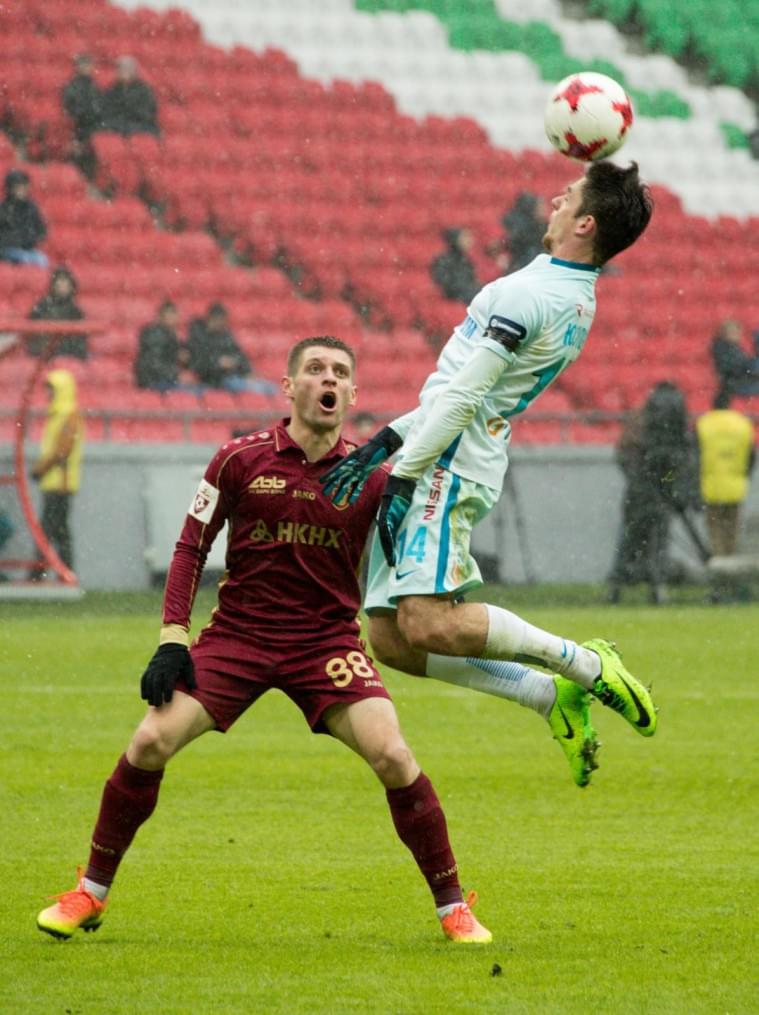 РОСГОССТРАХ-Чемпионат России 2016/17, 21-й тур, «Рубин» — «Зенит»