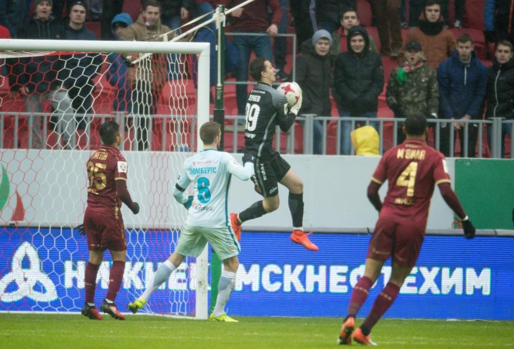 РОСГОССТРАХ-Чемпионат России 2016/17, 21-й тур, «Рубин» — «Зенит»