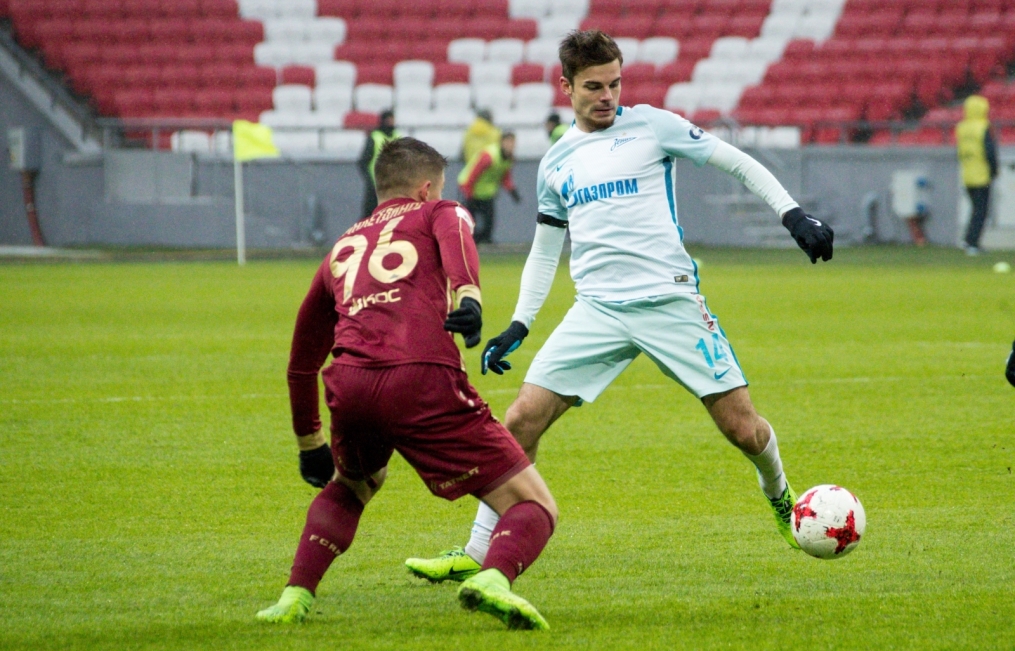 РОСГОССТРАХ-Чемпионат России 2016/17, 21-й тур, «Рубин» — «Зенит»