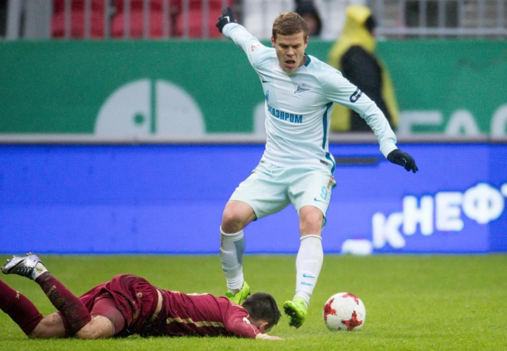 РОСГОССТРАХ-Чемпионат России 2016/17, 21-й тур, «Рубин» — «Зенит»