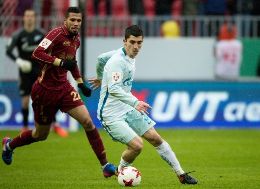 РОСГОССТРАХ-Чемпионат России 2016/17, 21-й тур, «Рубин» — «Зенит»