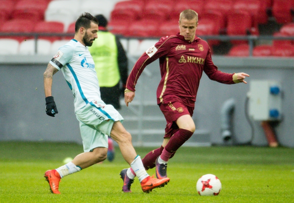 РОСГОССТРАХ-Чемпионат России 2016/17, 21-й тур, «Рубин» — «Зенит»