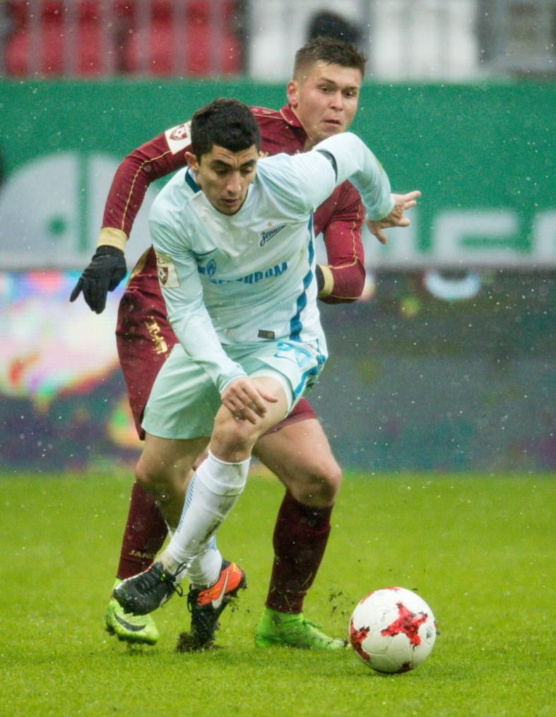 РОСГОССТРАХ-Чемпионат России 2016/17, 21-й тур, «Рубин» — «Зенит»