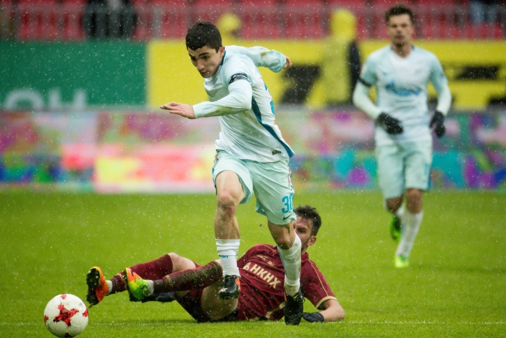 РОСГОССТРАХ-Чемпионат России 2016/17, 21-й тур, «Рубин» — «Зенит»