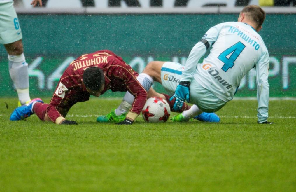 РОСГОССТРАХ-Чемпионат России 2016/17, 21-й тур, «Рубин» — «Зенит»