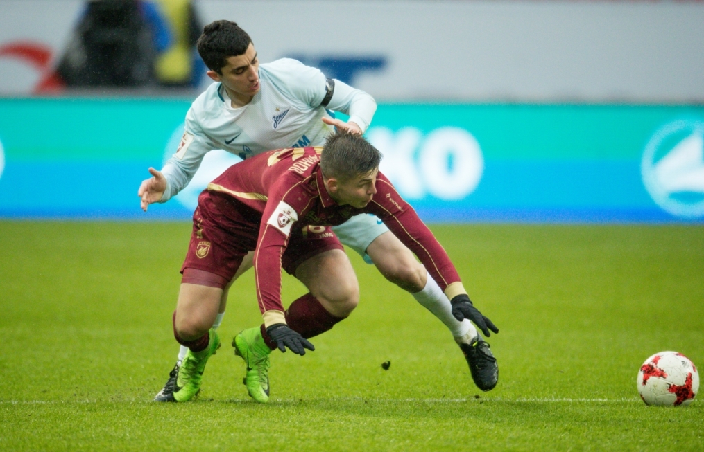 РОСГОССТРАХ-Чемпионат России 2016/17, 21-й тур, «Рубин» — «Зенит»