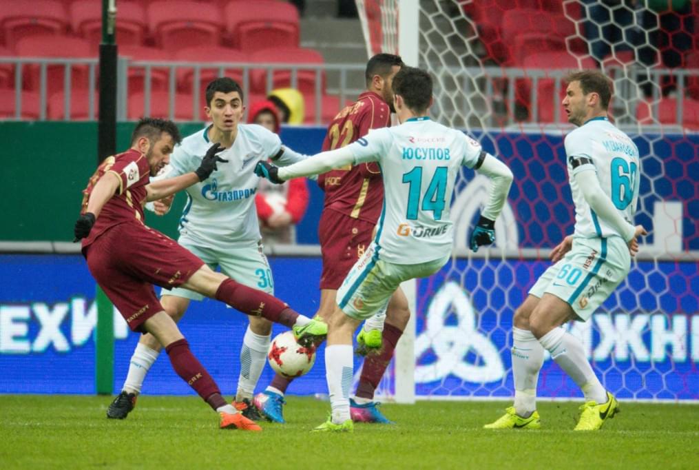 РОСГОССТРАХ-Чемпионат России 2016/17, 21-й тур, «Рубин» — «Зенит»
