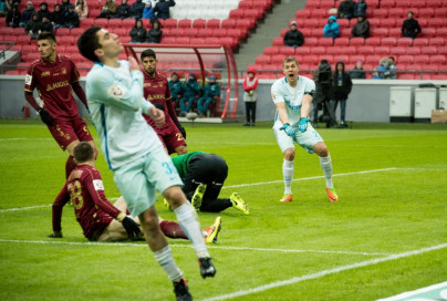 РОСГОССТРАХ-Чемпионат России 2016/17, 21-й тур, «Рубин» — «Зенит»